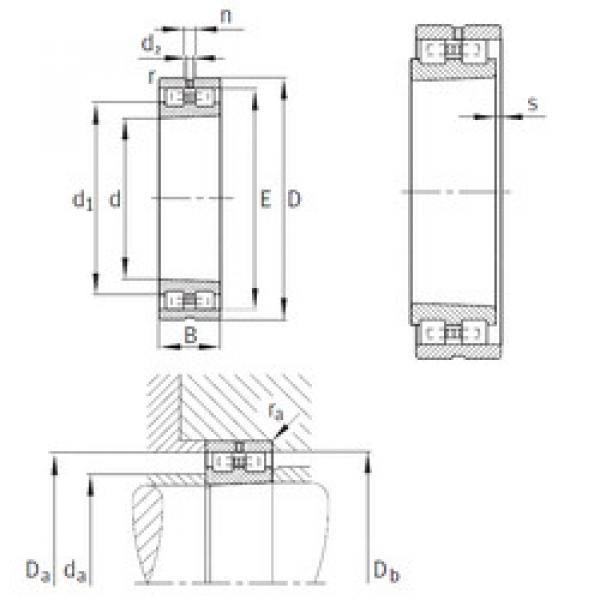 Bearing NN3034-AS-K-M-SP INA #1 image