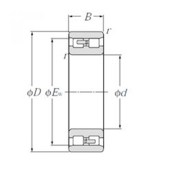 Bearing NN3068 NTN #1 image