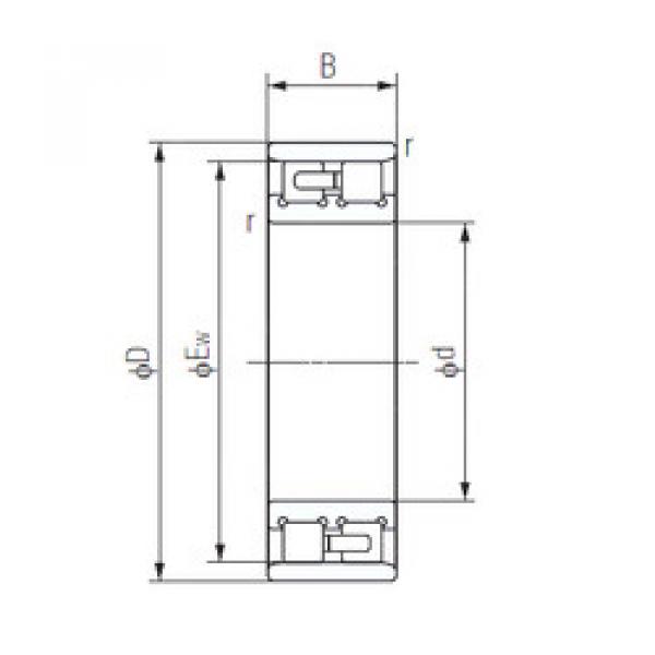 Bearing NN3064 NACHI #1 image