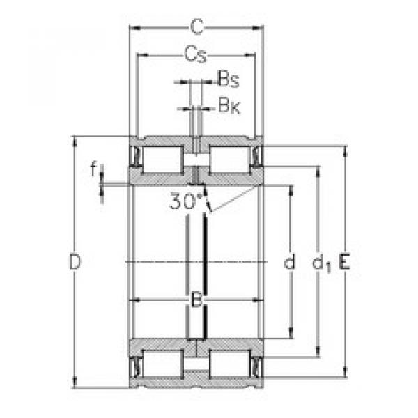 Bearing NNF5009-2LS-V NKE #1 image