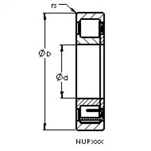 Bearing NUP2220 AST #1 image