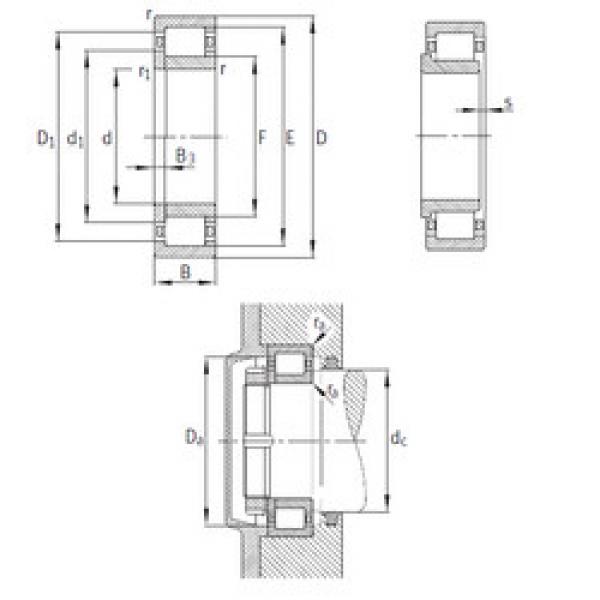 Bearing NUP2344-EX-M1 FAG #1 image