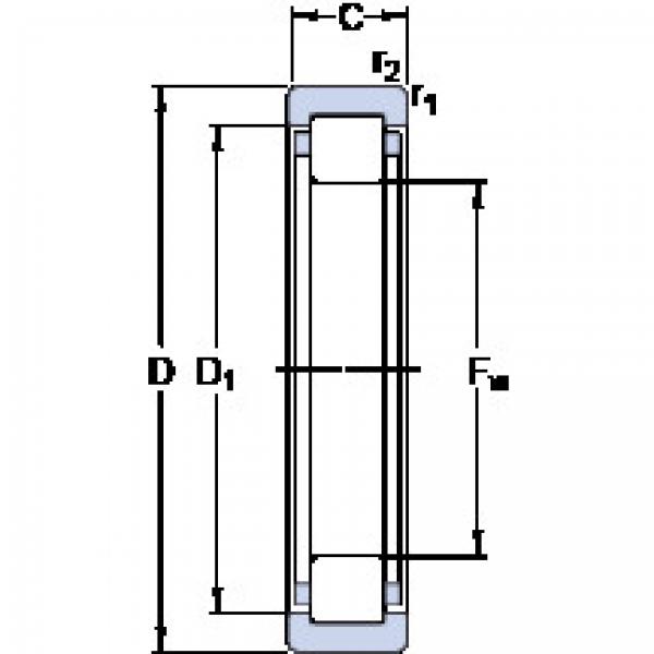 Bearing RNU 1011 ECP SKF #1 image