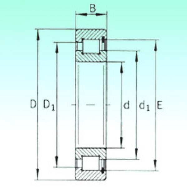 Bearing SL181840 NBS #1 image