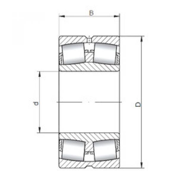 Bearing 238/1000 CW33 CX #1 image