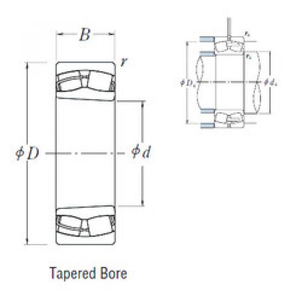 Bearing 23232CKE4 NSK #1 image