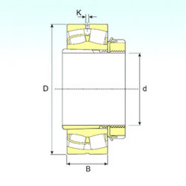 Bearing 23268 EKW33+OH3268 ISB #1 image