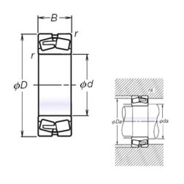 Bearing TL22228CDE4 NSK #1 image