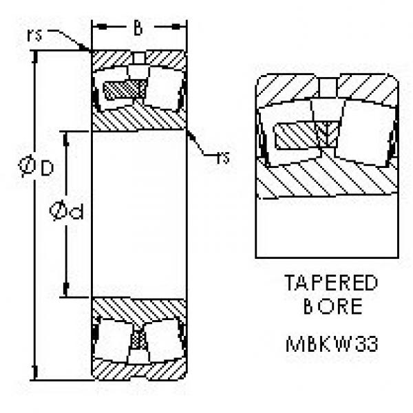 Bearing 23230MBKW33 AST #1 image