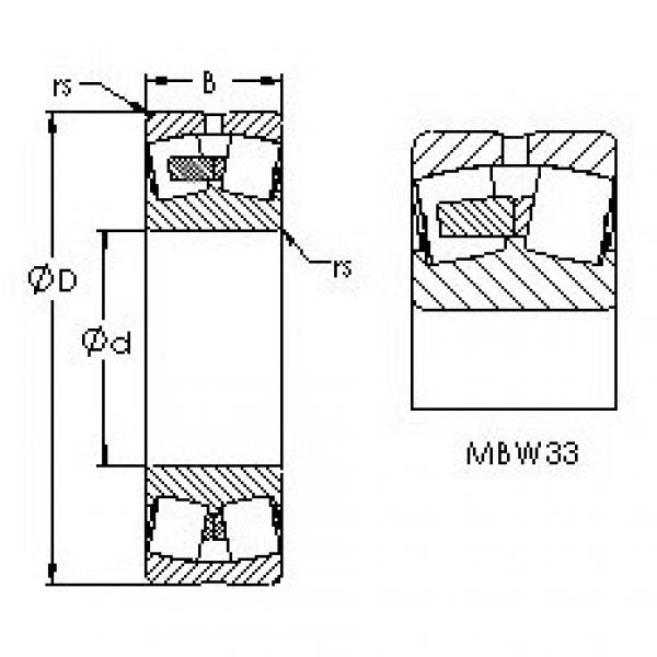 Bearing 23232MBW33-158 AST #1 image