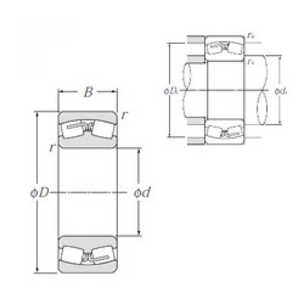 Bearing LH-22208C NTN #1 image