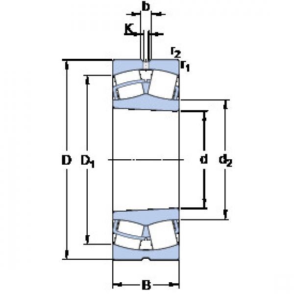 Bearing 23236 CCK/W33 SKF #1 image