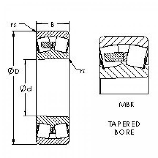 Bearing 23232MBK AST #1 image