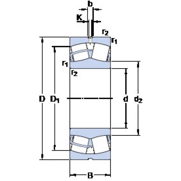 Bearing 23240 CC/W33 SKF #1 image