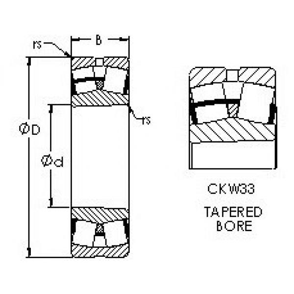 Bearing 23260CAKW33 AST #1 image