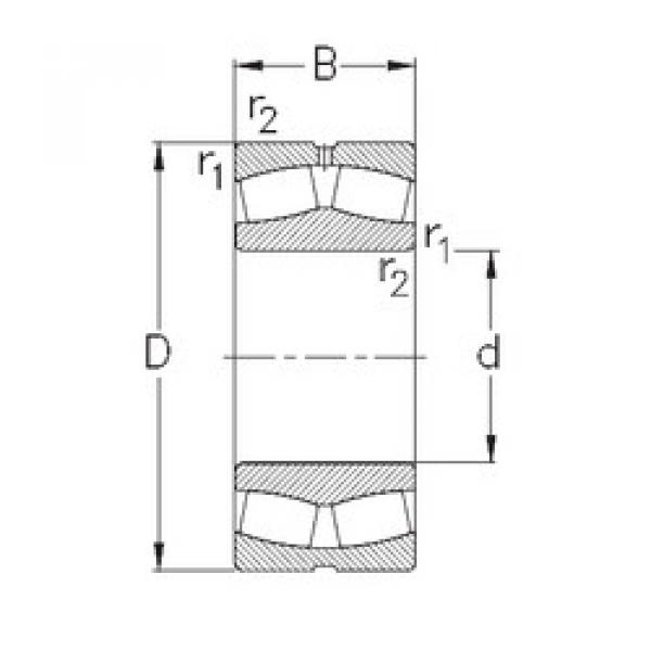 Bearing 239/500-MB-W33 NKE #1 image