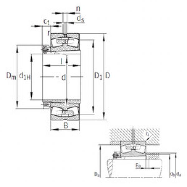 Bearing 23264-K-MB+H3264 FAG #1 image