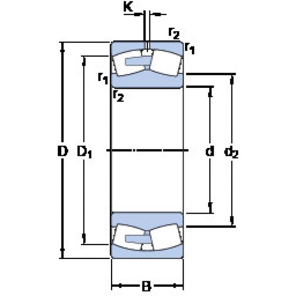 Bearing 238/850 CAMA/W20 SKF #1 image