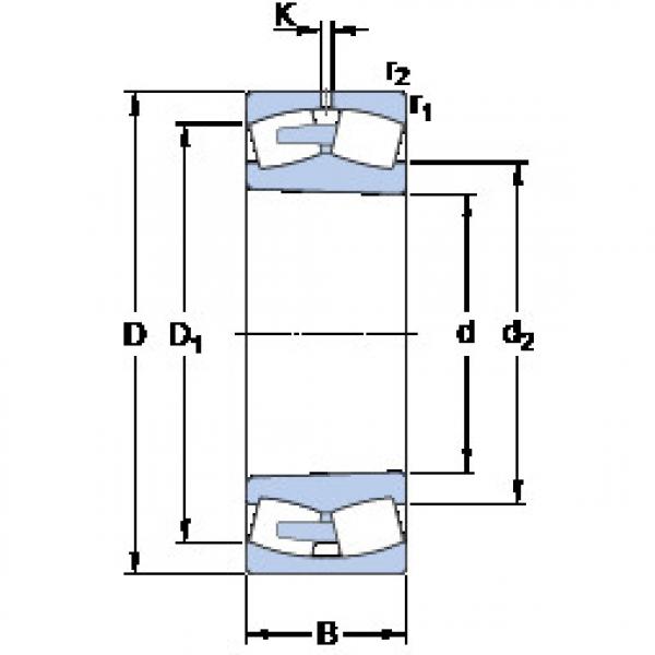 Bearing 248/1120 CAK30FA/W20 SKF #1 image