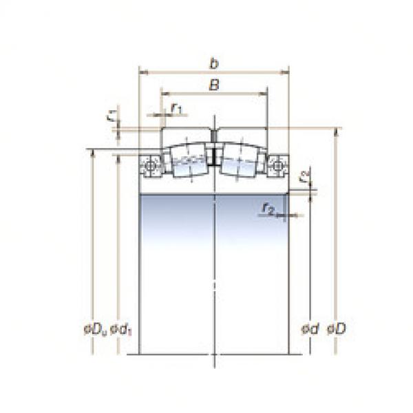 Bearing 750SLPT1051 NSK #1 image