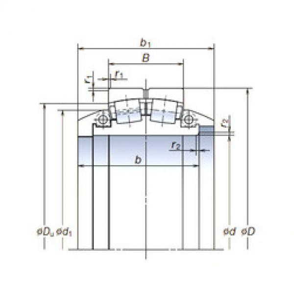 Bearing 950SLPT1451 NSK #1 image