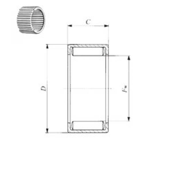 Bearing YB 1210 IKO #1 image