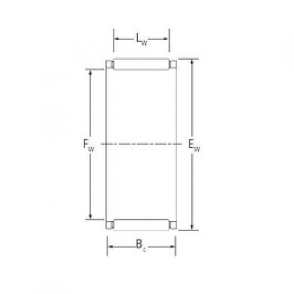 Bearing K19X24X25,5SE KOYO #1 image