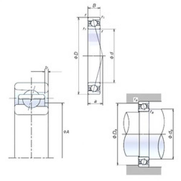 Bearing 70BER10X NSK #1 image