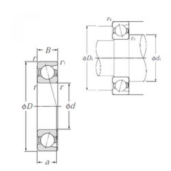 Bearing 7006C NTN #1 image