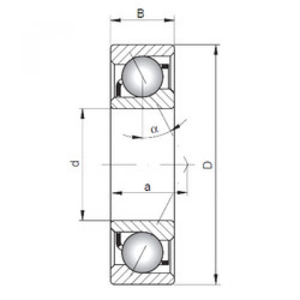 Bearing 7008 B CX #1 image