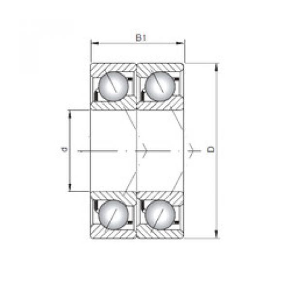 Bearing 7006 B-UD CX #1 image