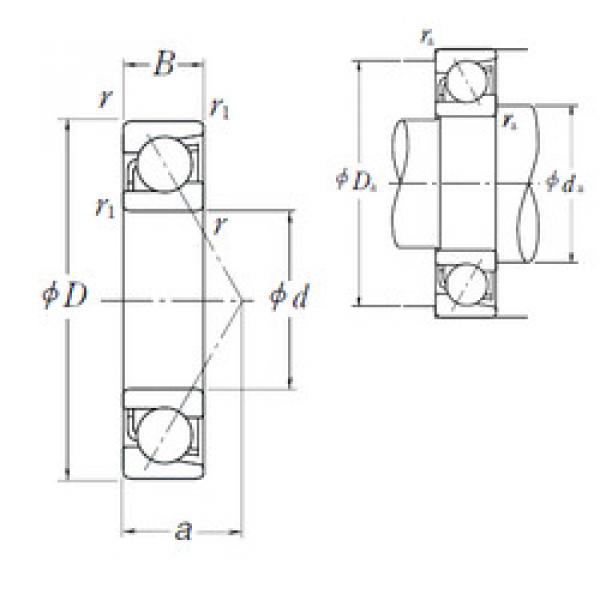 Bearing 7006 A NSK #1 image