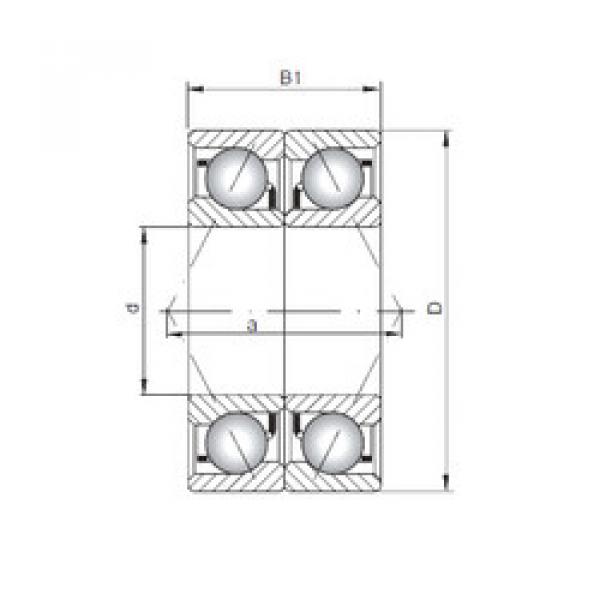 Bearing 7005 B-UO CX #1 image