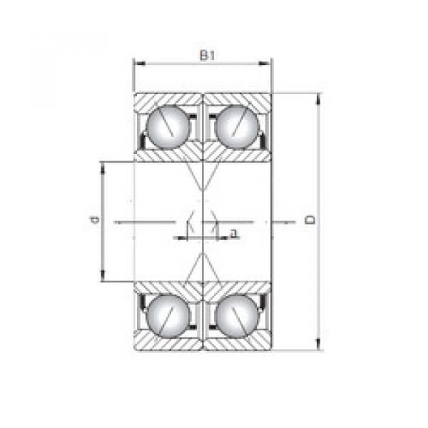 Bearing 7005 CDF ISO #1 image