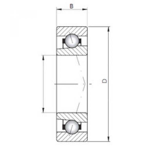 Bearing 7007 CTBP4 CX #1 image