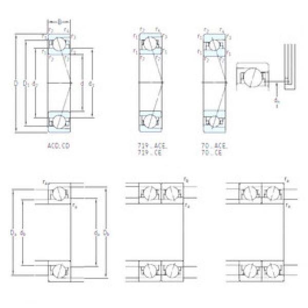 Bearing 709 CD/HCP4A SKF #1 image