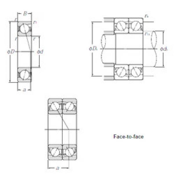 Bearing 7912DF NTN #1 image