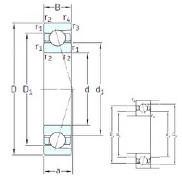 Bearing SEA40 /NS 7CE3 SNFA #1 image