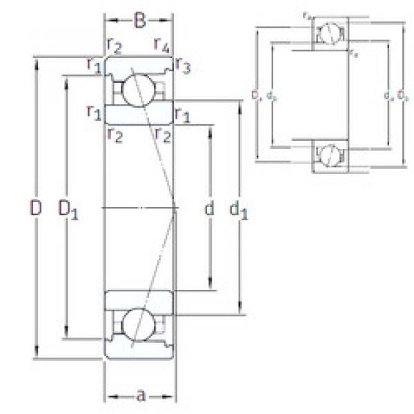 Bearing VEX 100 /NS 7CE1 SNFA #1 image