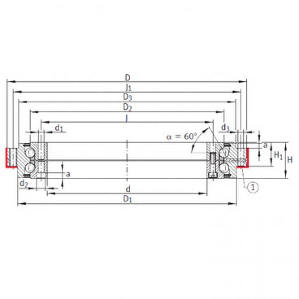 Bearing ZKLDF120 INA #1 image