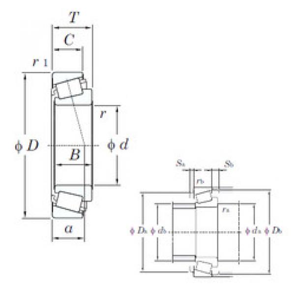 Bearing 32907JR-2 KOYO #1 image