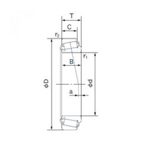 Bearing 65225/65500 NACHI #1 image