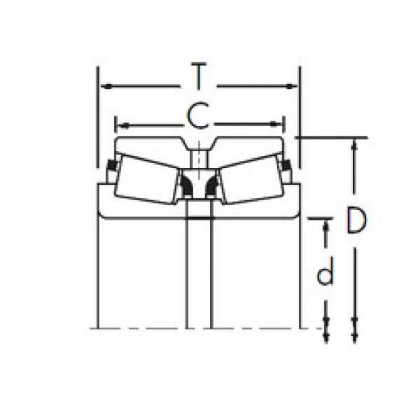 Bearing 657/654D+X1S-657 Timken #1 image