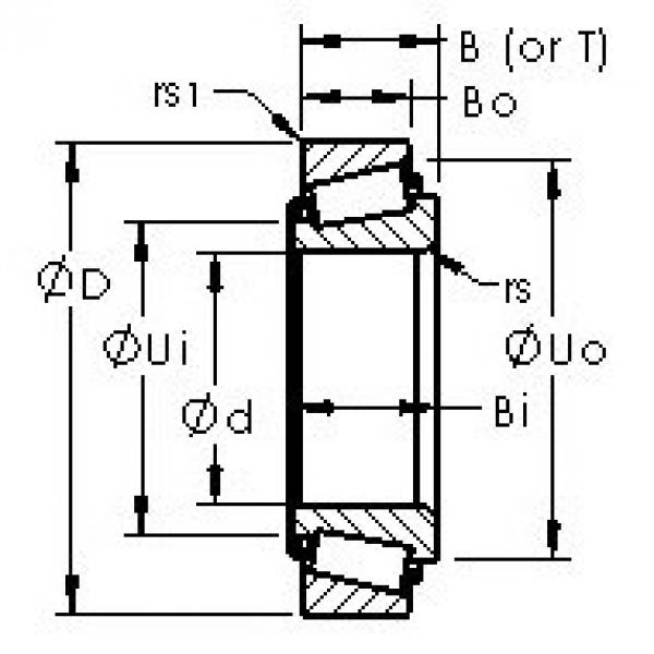 Bearing 72187/72487 AST #1 image