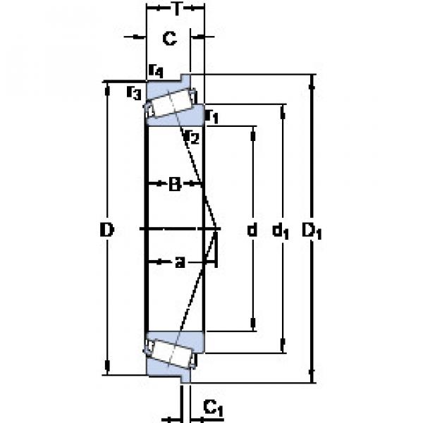 Bearing 32311 BRJ2/QCL7C SKF #1 image