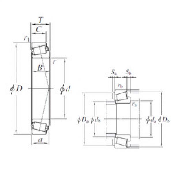 Bearing 68462/68712 KOYO #1 image