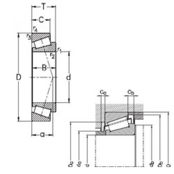 Bearing T4CB100 NKE #1 image