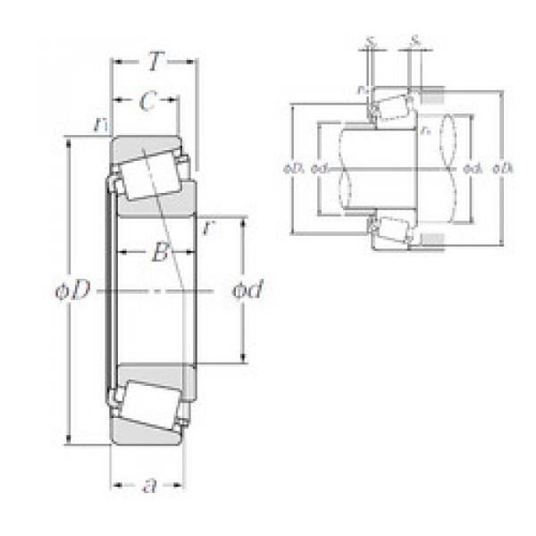 Bearing 32308U NTN #1 image