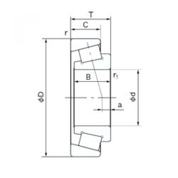 Bearing 32936ED NACHI #1 image