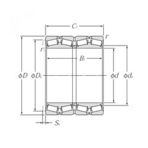 Bearing T-E-46791D/46720/46721D NTN #1 image